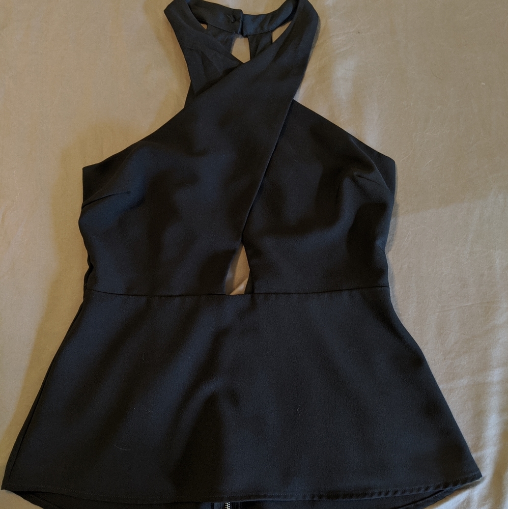 Cross Top Blouse